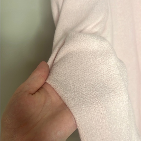 Weekend by Chicos Cowls Neck Sweater 3 light pink - Picture 4 of 8